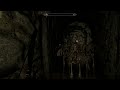 Skyrim (basically creative mode) horror cave gameplay