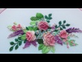 Flower Embroidery | How to embroider a rose