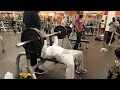 Jay bench presses 225 lbs x 10... 11/29/2017