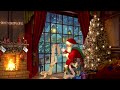 Santa's List 🎅🏻 Cozy Christmas Ambience 🎄 Relaxing Christmas Music with Snow and Writing Sounds ASMR