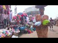 HOLIDAYS IN KUMASI MARKET AFRICA GHANA KEJETIA