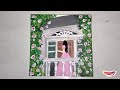 Girl in balcony painting| how to paint girl| acrylic step by step painting tutorial #acrylicpainting