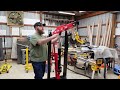 2 Ton-Capacity Foldable Shop Crane from Harbor Freight Unboxing and Assembling