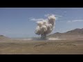 Huge Explosion and Shockwave