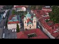 FLYING OVER LJUBLJANA (4K UHD) • Amazing Aerial View, Scenic Relaxation Film with Calming Music - 4k