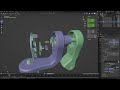 Import a CAD model and create an Exploded View animation in Blender 3.0
