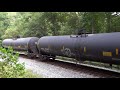 NS Erie Heritage Unit With BNSF on CSX K055 Tank Train