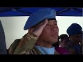 Drumband & Defile Prajurit TNI di UNIFIL Lebanon