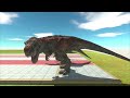 Carnivore Dinosaurs Different Size - Animal Revolt Battle Simulator