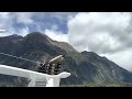 Taking a cruise in Milford Sound