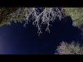 Short time lapse of the Lyrids meteor showers.