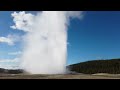 Old Faithful Geyser | Yellowstone National Park 4K