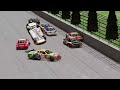 NASCAR Crashes 28 | BeamNG Drive