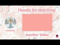 My New Outro