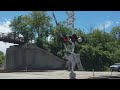 (Metra 500!) Rockford rd railroad crossing,Roundout il (Video 2)