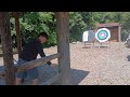 I tried to do archery!