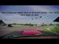 Drivers ignore police officer directing traffic and almost causes a car crash!
