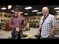 Joe Bonamassa with 3 Personal Memorabilia Guitars at Norman's Rare Guitars