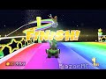 DS Rainbow Road in MK8 | 4K