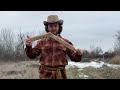 DIY BUSHCRAFT HUNTING BOOMERANG: The primitive weapon that DEFIES GRAVITY