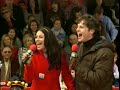 Macy's Parade - M&M's Float w/Jonathan Groff and Lea Michele