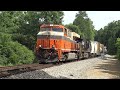 HD: NS trains from June 2024 across Alabama w/NS 8105, UP, CP ACU, and more!