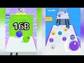 Ball Run 2048 Vs Rolling Ball Run Number | All Level Gameplay Walkthrough Android.iOS New Update!