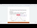 Probability - Normal Distribution & Percentile