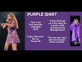 EVERY OUTFIT that TAYLOR SWIFT has worn on THE ERAS TOUR || taylorswiftontour