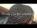 Beehive Braid Down Time Lapse