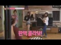 141102 Roommate SNSD Sunny & YoonA - Dance THE BOYS with KARA YoungJi
