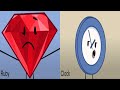 BFDI Auditions Normal and Reversed