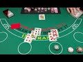 DOUBLE DECK BLACKJACK $1,000 BUY IN 2 PLAYERS