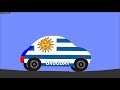 Country Cars World Cup 2018 Rerun - Who Will Win? - Algodoo