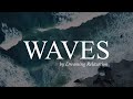 [4K] Ocean Waves Sounds with Piano Music for Deep Sleeping Studying Relaxing - Music by Ikson