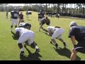 2013 14 Georgia Southern OL Drill Tape