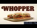 Bk whopper song  gradually speeding up from 0 to 1500%