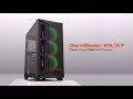 DarkBlader X5/X7 Gaming Case - Distinctive RGB Mid-Tower Case with Superior Airflow