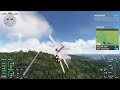 Low level flying through the Lake District-Microsoft Flight Simulator