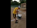 Softball and Baseball field prep - lines Glassboro Little League