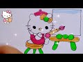 How to draw hello kitty| 💖 kitty  drawing| easy hello kitty drawing| kitty drawing fot toddlers|