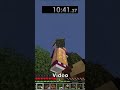 Speedrunning a Mossy Cobblestone Slab in Minecraft