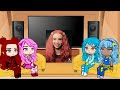 Descendants 4 React To Descendants The Rise Of Red | Gacha react