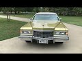 1976 Cadillac Fleetwood Brougham (Gold on Gold)