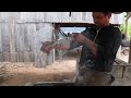 Knife Making - Forging A Sharp Hunting Knife From The Rusty Steel