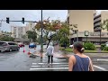 Walking Waikiki in the Rain | Honolulu, Hawaii