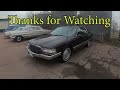 One of the last RWD Luxury Cars - 1996 Buick Roadmaster Limited