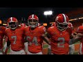 College Football 25 Road to Glory: Textile Bowl vs. Clemson 1st INT!