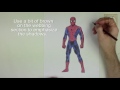 How to Draw Spider-Man (full body)