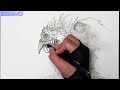 How to draw Fantasy Bird | Drawing Imaginary Monster Creature Animal | 空想のモンスターを描く 鳥